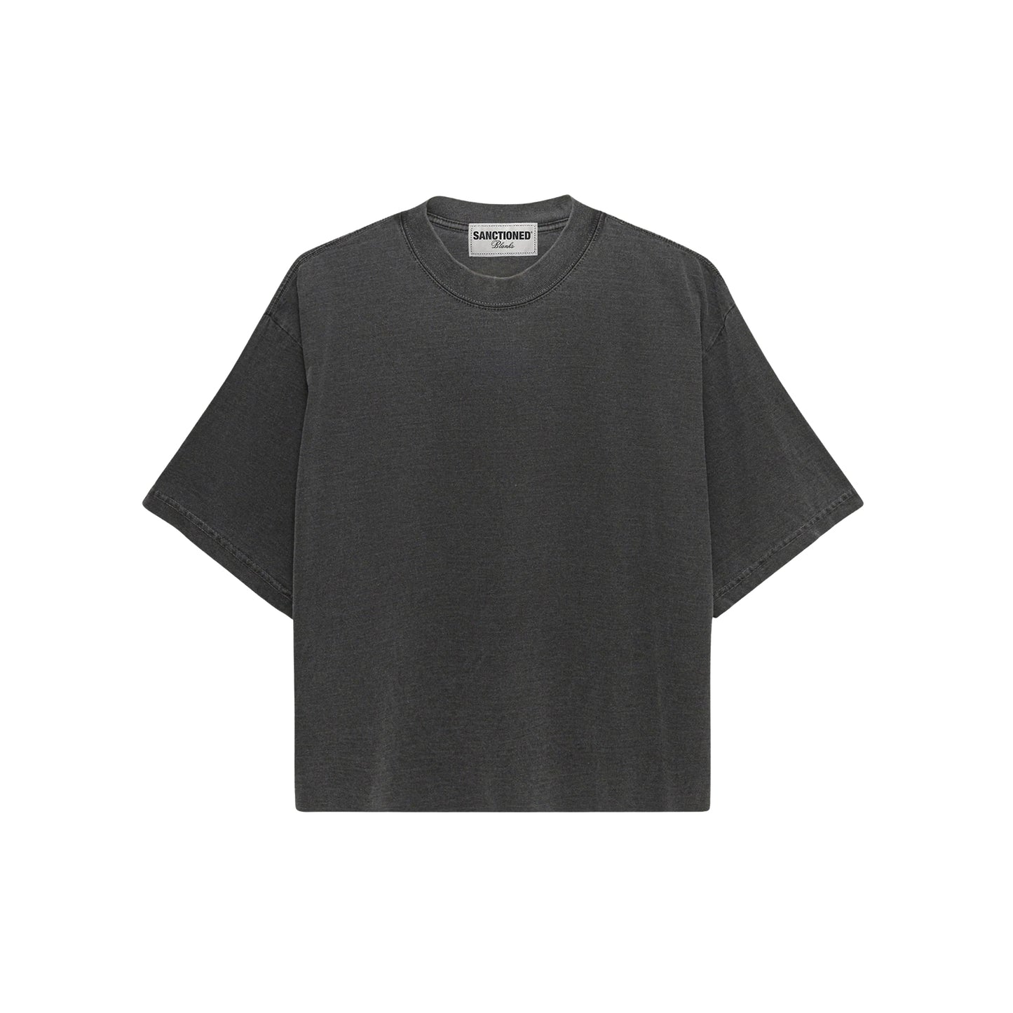 Cropped T-Shirt (Pepper)
