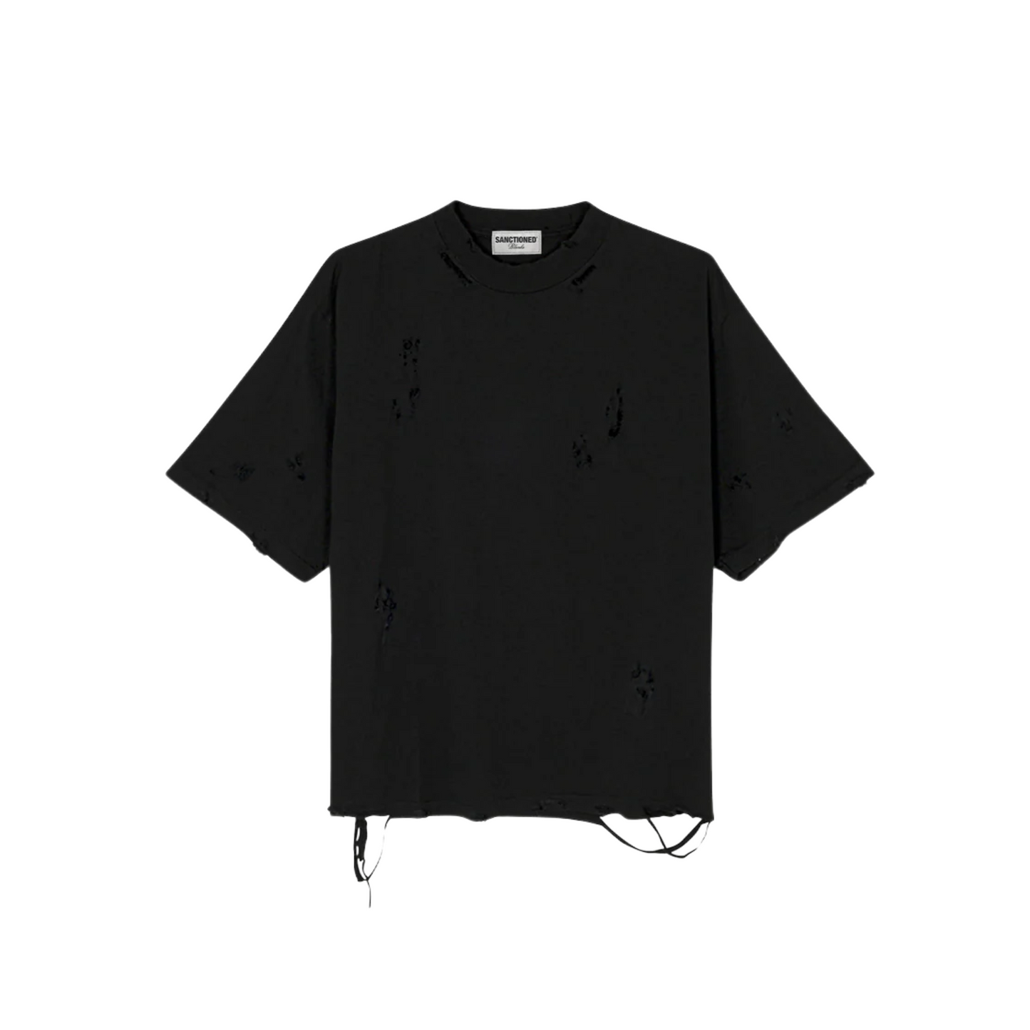 Distressed Oversized T Shirt