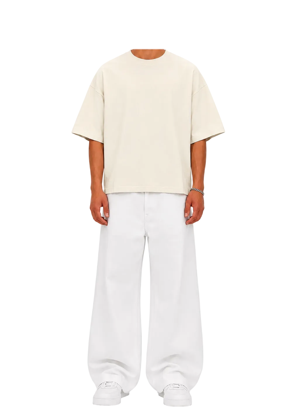 Oversized T-Shirt (Cream)