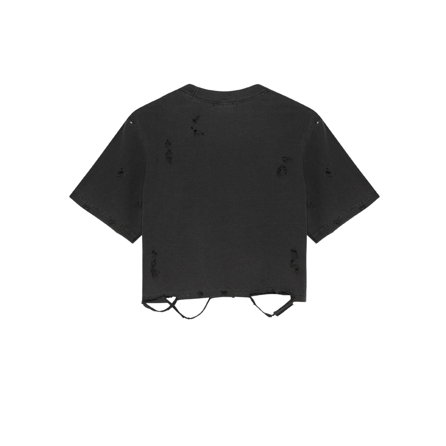 【関税・送料込】Distressed hem plain t-shirts - 1162 Distressed Oversized Crop T Shirt (Women) – Sanctioned Blanks