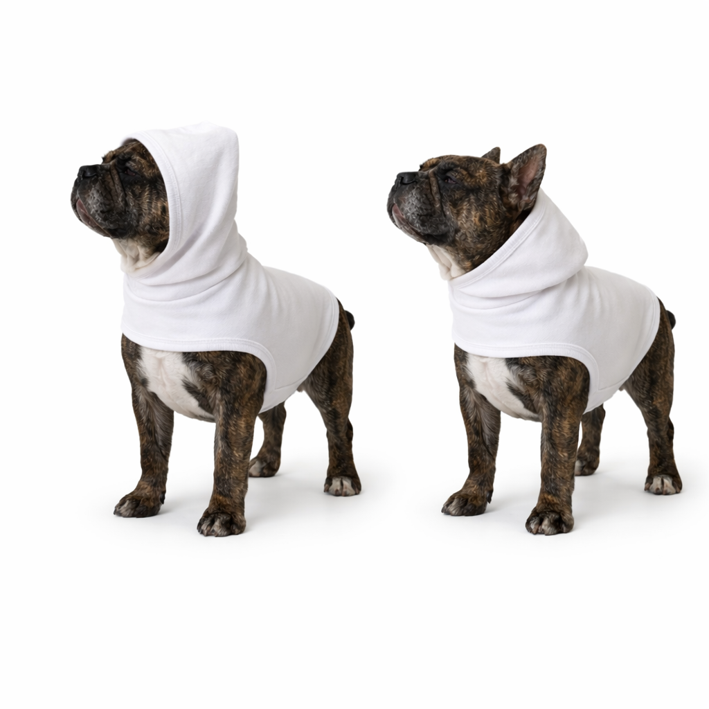 Baby Rib Dog T-shirt (White)