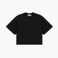 Oversized Crop T-Shirt (Black)