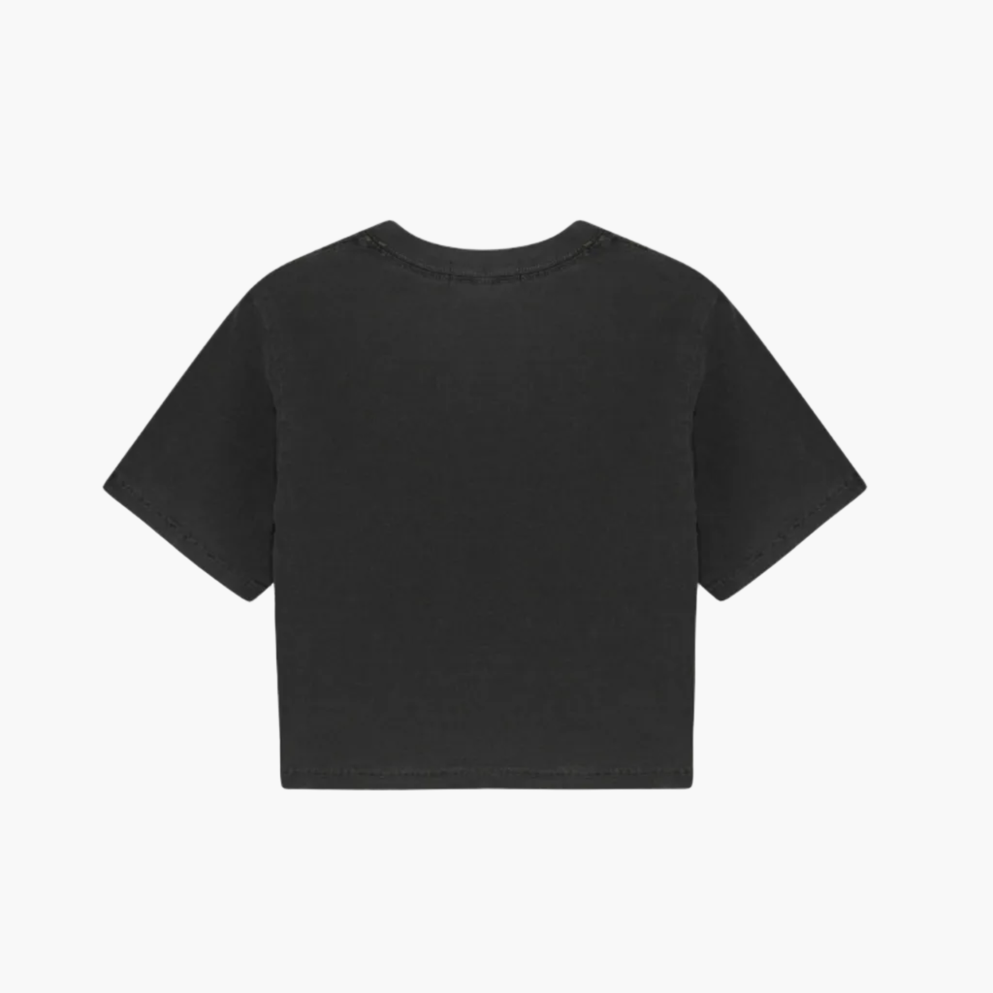 Oversized Crop T-Shirt (Pepper)