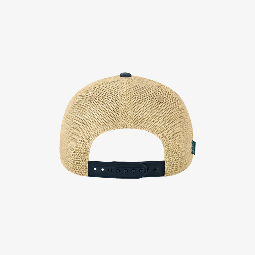 Washed Denim Trucker Cap