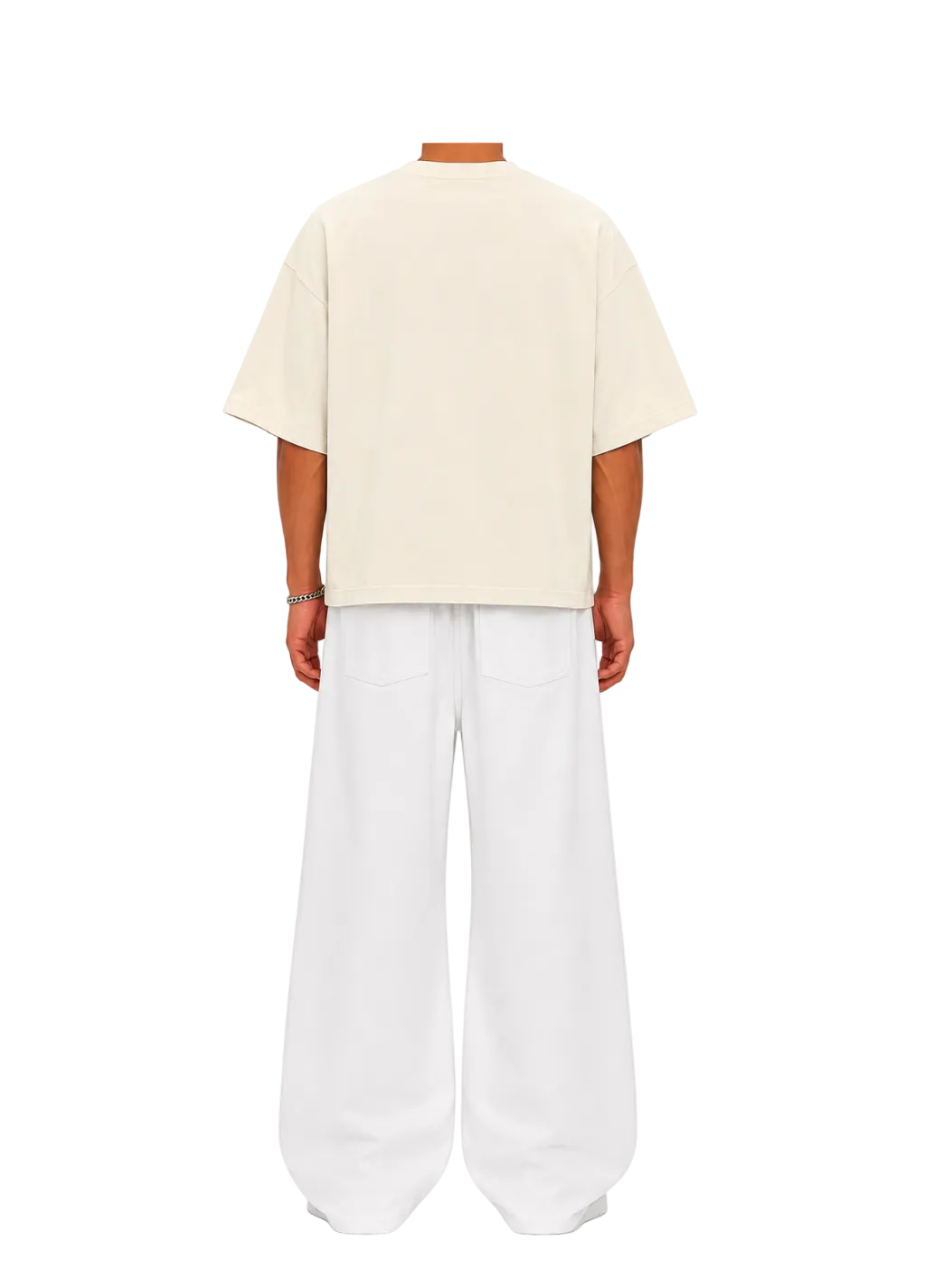 Oversized T-Shirt (Cream)
