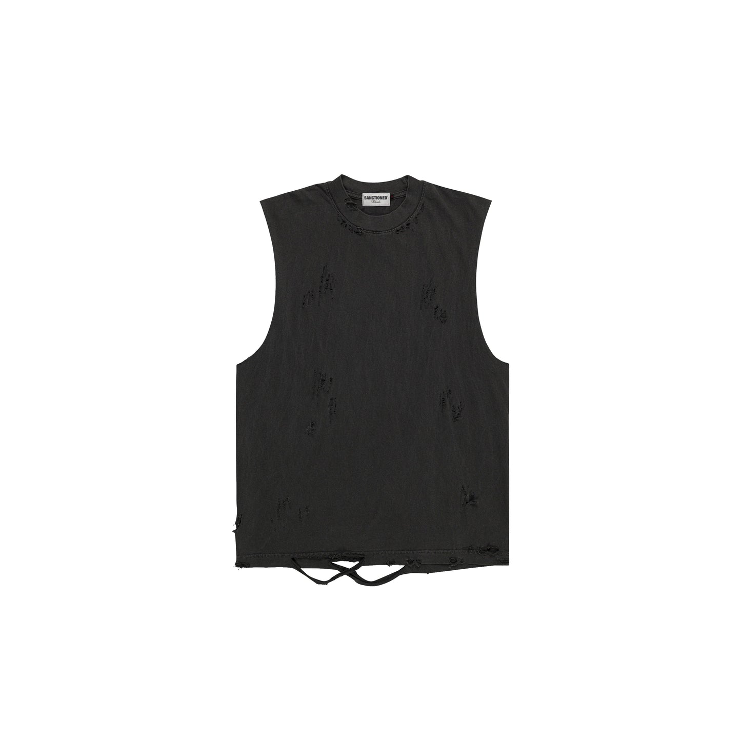 Distressed Tank Top (Pepper)