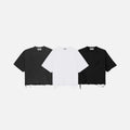 Distressed Cropped Tee 3-Pack