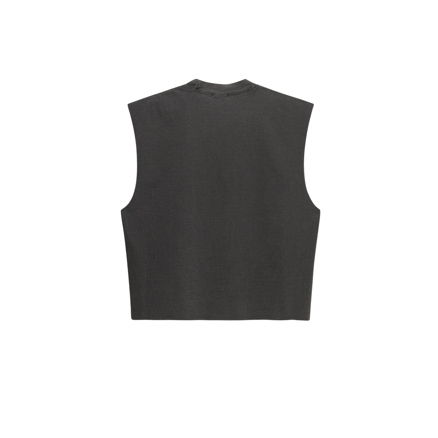 Cropped Muscle Shirt (Pepper)