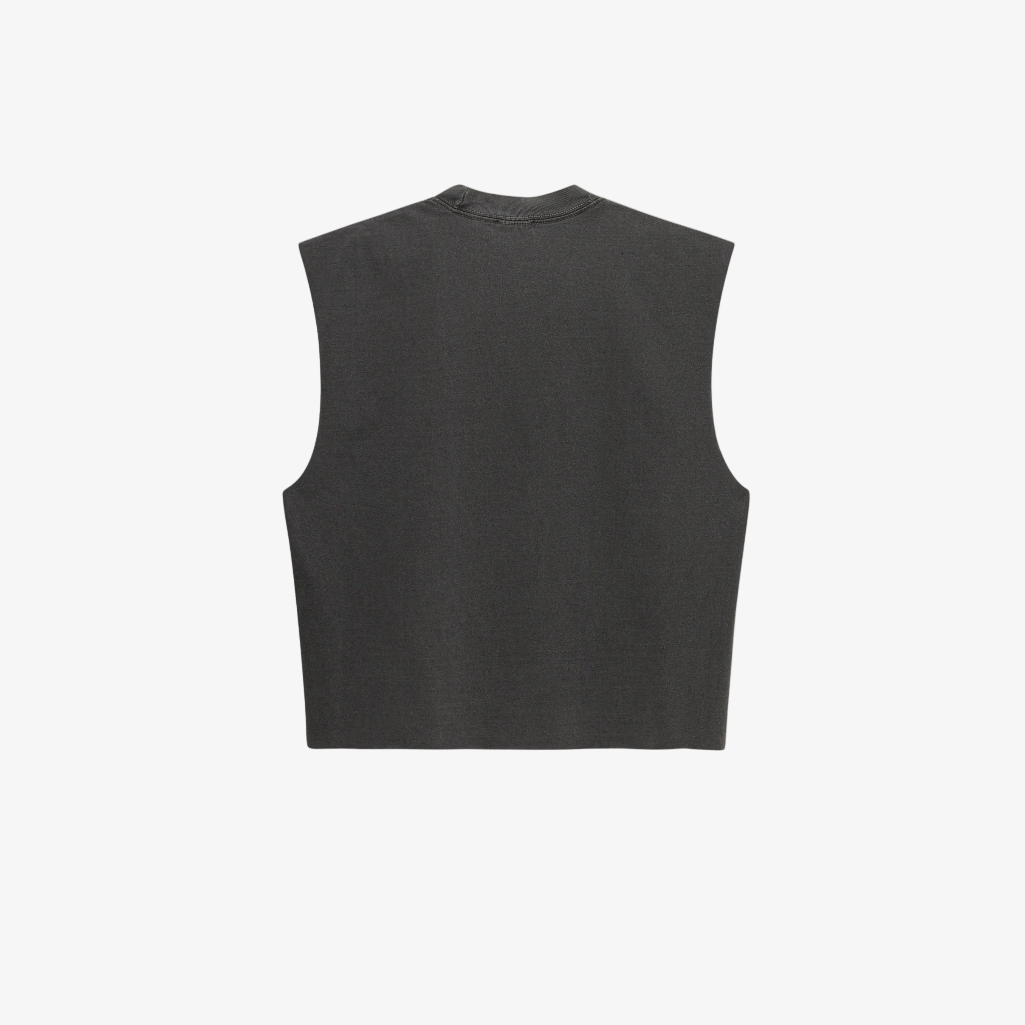 Cropped Muscle Shirt (Pepper)