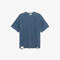 Distressed Washed T-Shirt (Light Blue)
