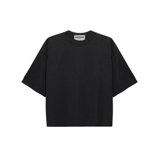 Cropped T-Shirt (Black)