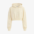 Cropped Hoodie (Cream)